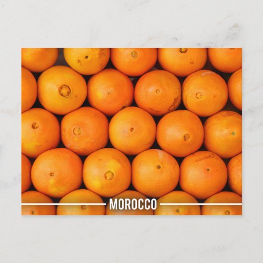 Oranje watervallen in Marrakesh Marokko Briefkaart (Voorkant)