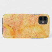 Oranje Waterverf Achtergrond Case-Mate iPhone Case (Achterkant (horizontaal))