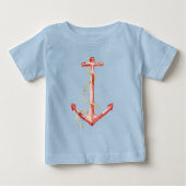 Oranje Waterverf Anchor (Voorkant)
