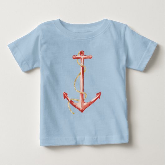 Oranje Waterverf Anchor (Voorkant)
