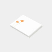 Oranje Waterverf California Poppies Post-it® Notes (Schuin)