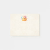 Oranje Waterverf — Herfst — verraad Post-it® Notes (Voorkant)