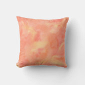 Oranje Waterverf Kussen (Voorkant)