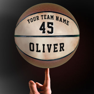 Oranje Waterverf Speler Teamnaam Nummer  Basketbal