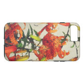 Oranje Waterverf Tiger Lily 1 Case-Mate iPhone Case (Achterkant (Horizontaal))
