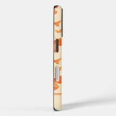 Oranje Waterverf Vlinders Case-Mate iPhone Case (Achterkant / Rechts)