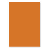 Oranje Waterverf Vruchten van wilde bloemen Kaart (Achterkant)