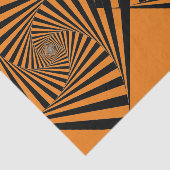 ORANJE Weefselpapier HALLOWEEN PSYCHEDELISCH PATRO Tissuepapier (Detail)