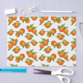Oranje weefselpapier tissuepapier (Craft)