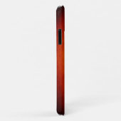 oranje wereldkaart Case-Mate iPhone case (Achterkant/rechts)