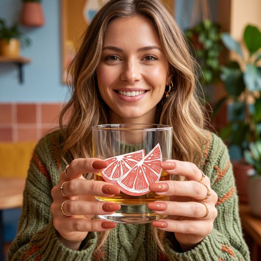 Oranje Whisky Glas