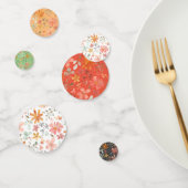 Oranje wilde bloemen Thanksgiving herfst Confetti (Groep)