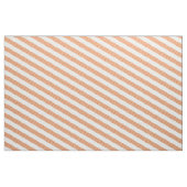 Oranje wit diagonaal moderne stripper stof (Yard (91,4 cm))