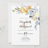 Oranje-witte bruinbloemigaard kaart (Voorkant)