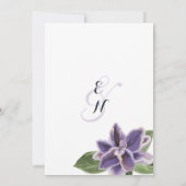 Oranje-witte bruinbloemigaard kaart (Achterkant)