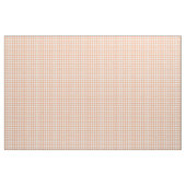 Oranje witte-dieptandouterpatroon stof (Fat Quarter)