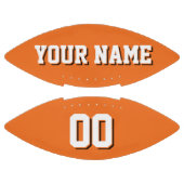 ORANJE WITTE EN ZWARTE Football (Panelen)