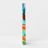Oranje witte goudvis Case-Mate iPhone case (Achterkant/links)