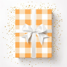 Oranje Witte Rut Patroon