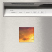 Oranje wolken magneet (Insitu (Vaatwasser))