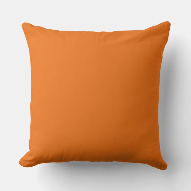 Oranje Worp Kussen 20" x 20" (Voorkant)