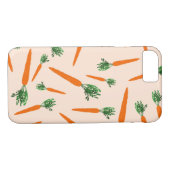Oranje wortelpatroon Case-Mate iPhone case (Achterkant (Horizontaal))