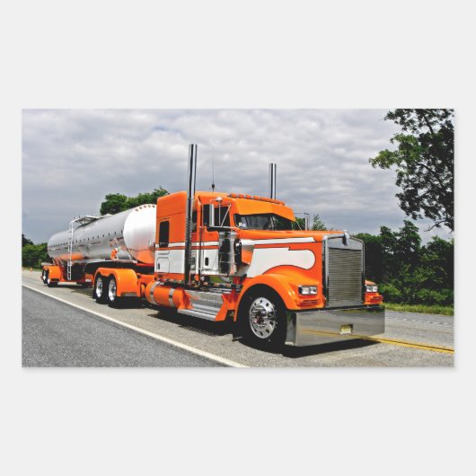 Oranje ya jaloerse Stickers (Voorkant)