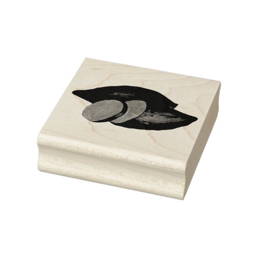 Oranje Yam Sweet Potato Foodie Cooking Chef Rubberstempel (Stempel)