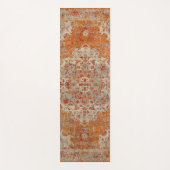 Oranje yoga-tapijt yogamat (Voorkant)