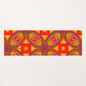 Oranje Yogamat (Achterkant (horizontaal))