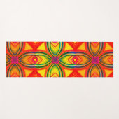 Oranje Yogamat (Voorkant (horizontaal))