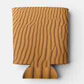 Oranje zandduin: Abstracte textuur Blikjeskoeler (Achterkant)