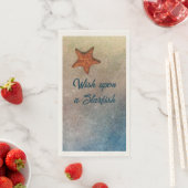 Oranje Zandvis en  Surf Servet (Insitu)