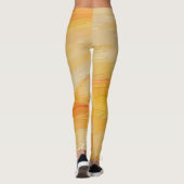 Oranje | Zazzle_Growshop. Leggings (Achterkant)