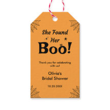 Oranje Ze Heeft Haar Boo Halloween Bruiloftsfeest 