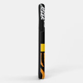 Oranje zebra strepen bruinparelparels iphone 5 hoe Case-Mate iPhone case (Achterkant/rechts)