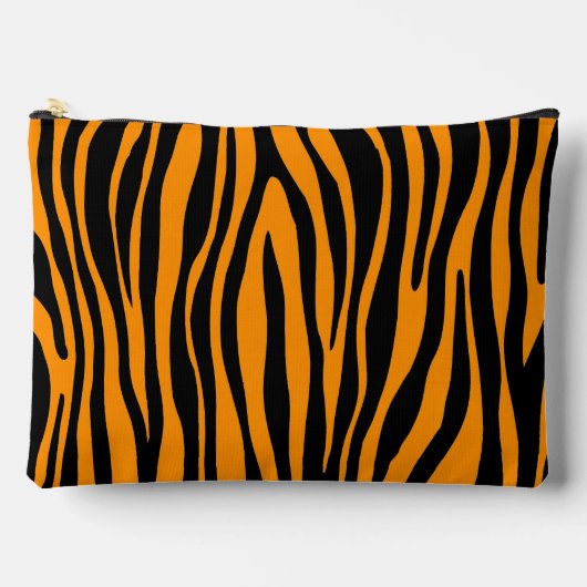 Oranje zebraprint van Princeton Etui (Voorkant)