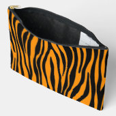 Oranje zebraprint van Princeton Etui (Open)
