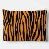 Oranje zebraprint van Princeton Etui (Achterkant)