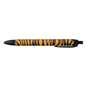 Oranje zebraprint van Princeton Zwarte Inkt Pen