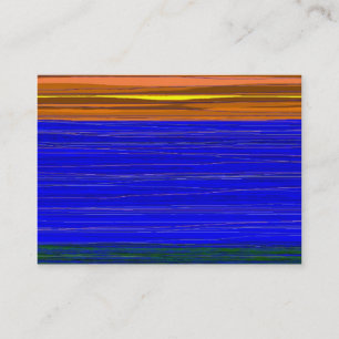 Oranje zee visitekaartje