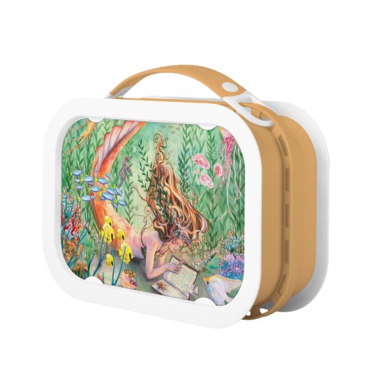 Oranje Zeemeerminnen Lunchbox (Links)