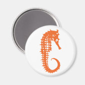 Oranje zeepaardmagneet magneet (Voorkant / Achterkant)