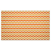 Oranje Zig Zag Bekledingsstof Per Meter Stof (Fat Quarter)