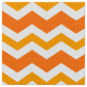Oranje Zig Zag Bekledingsstof Per Meter Stof (Close Up)