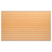 Oranje Zig Zag Bekledingsstof Per Meter Stof (Yard (91,4 cm))