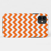 Oranje Zig Zag Patroon Case-Mate iPhone Case (Achterkant (horizontaal))