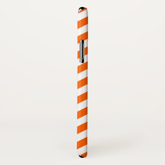 Oranje Zig Zag Pattern Case-Mate iPhone Case (Achterkant / rechts)