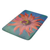 Oranje Zinnia Badmat (Gekanteld)