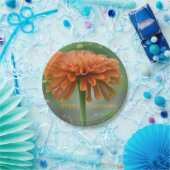Oranje Zinnia Jubileum Bord (Feest)